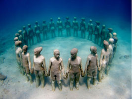      (Jason de Caires Taylor)     (Underwater Art Museum),  