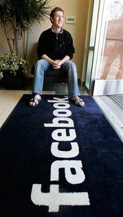 Основатель социальной сети Facebook Марк Цукерберг (Mark Zuckerberg)