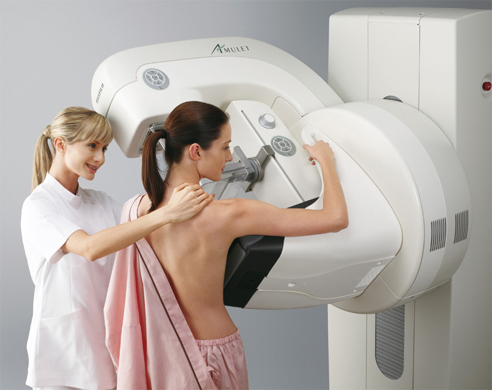 Маммография - рентген груди (молочных желез)